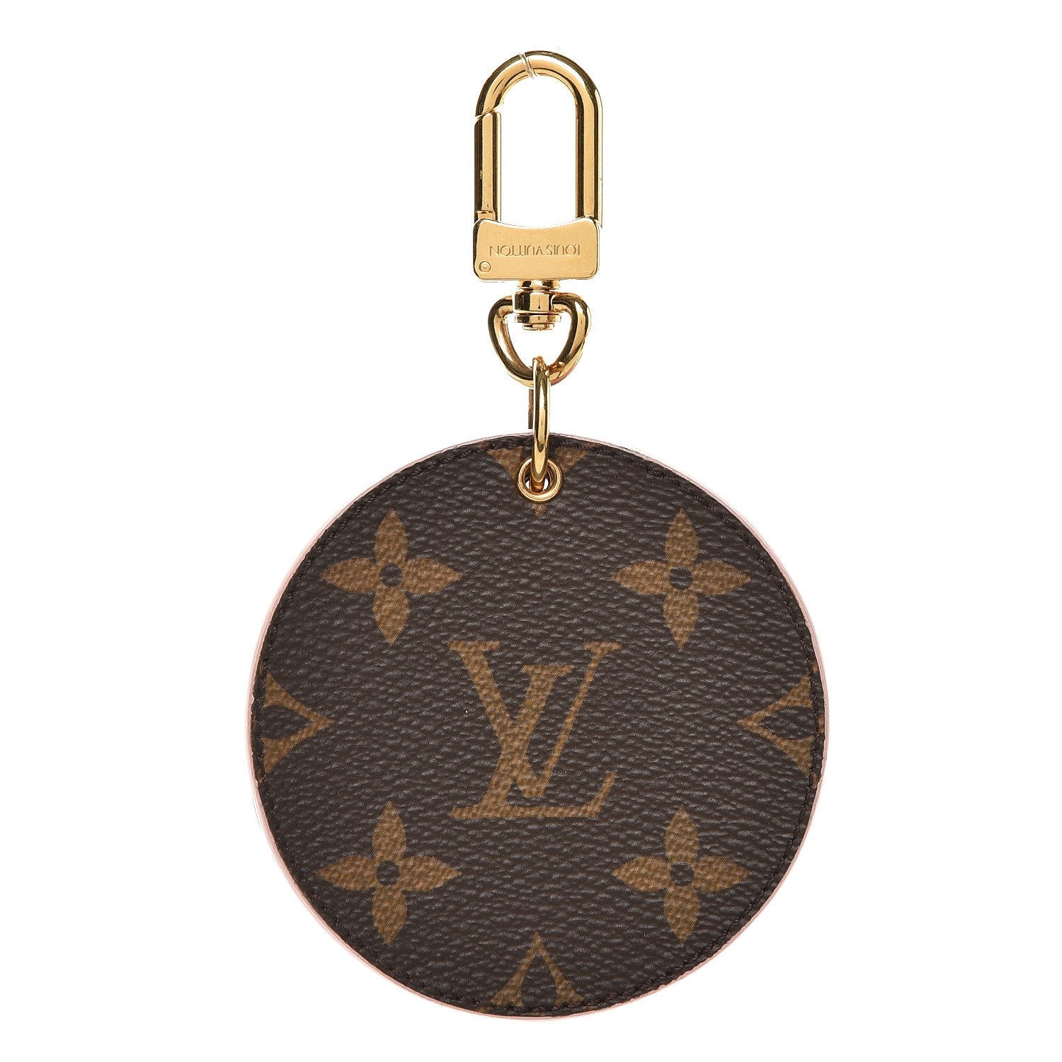 Louis Vuitton Monogram LV Mirror Key Holder Rose Ballerine 1 of 4