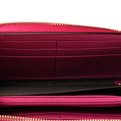Gucci Patent Soho Zip Around Wallet Bright Bougainvillea 6 of 11