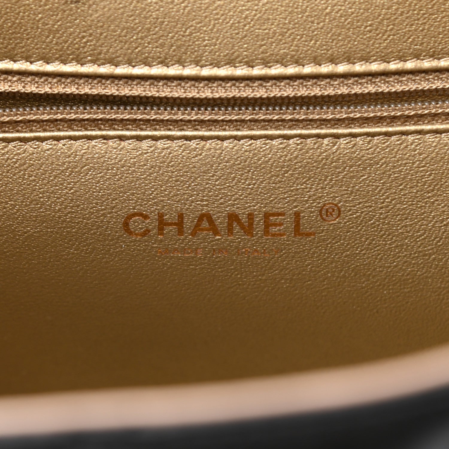 Chanel Lambskin Portobello Tote Black Beige 6 of 10