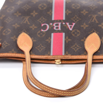 Louis Vuitton Monogram Neverfull PM Fuchsia Gris 8 of 17