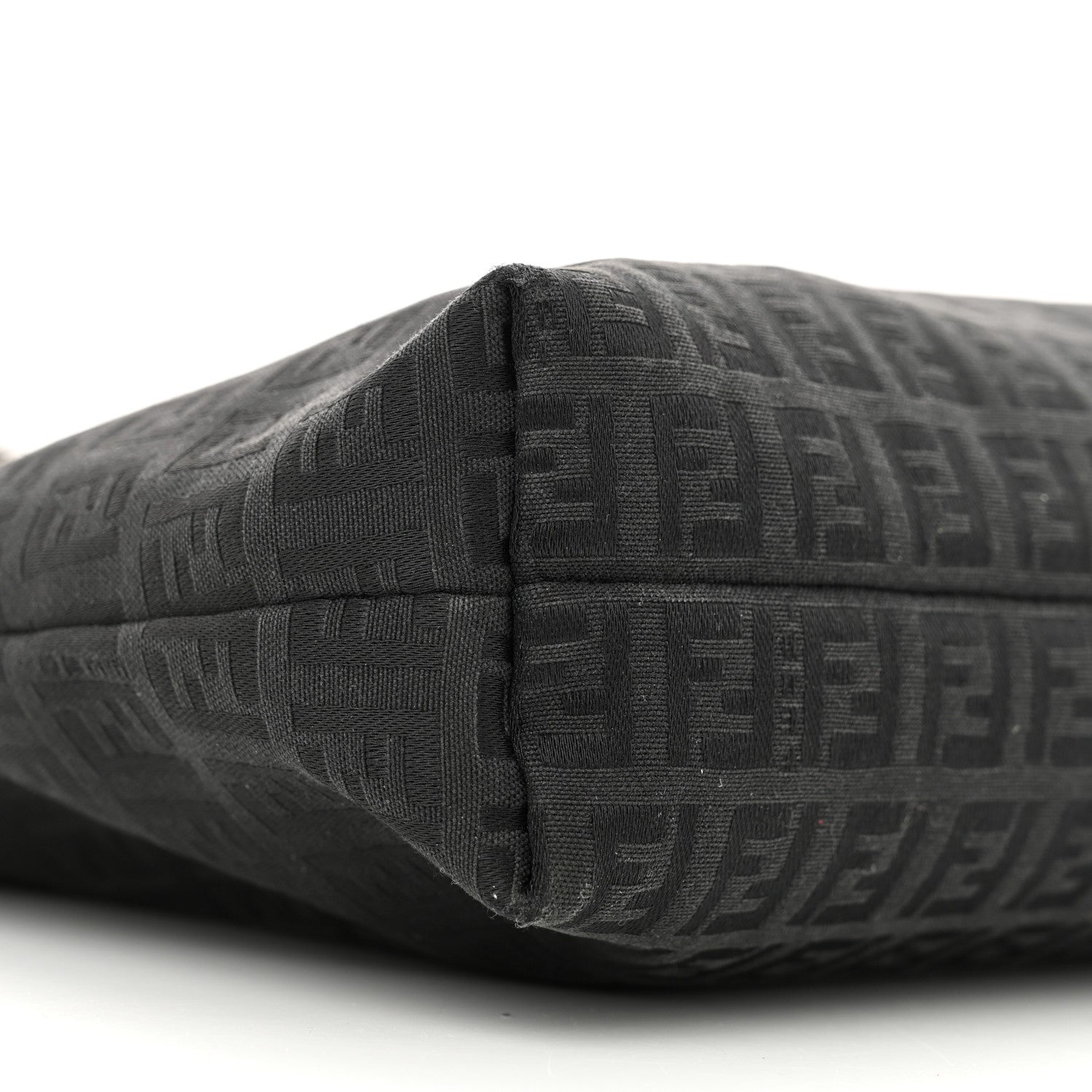 Fendi Zucchino Small Roll Tote Black 9 of 14