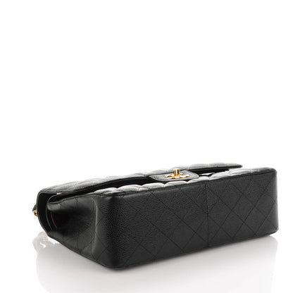 Chanel Caviar Quilted Jumbo Double Flap Black 4 of 10