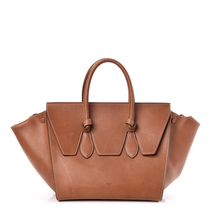 Celine Natural Calfskin Small Tie Knot Tote Tan 1 of 9