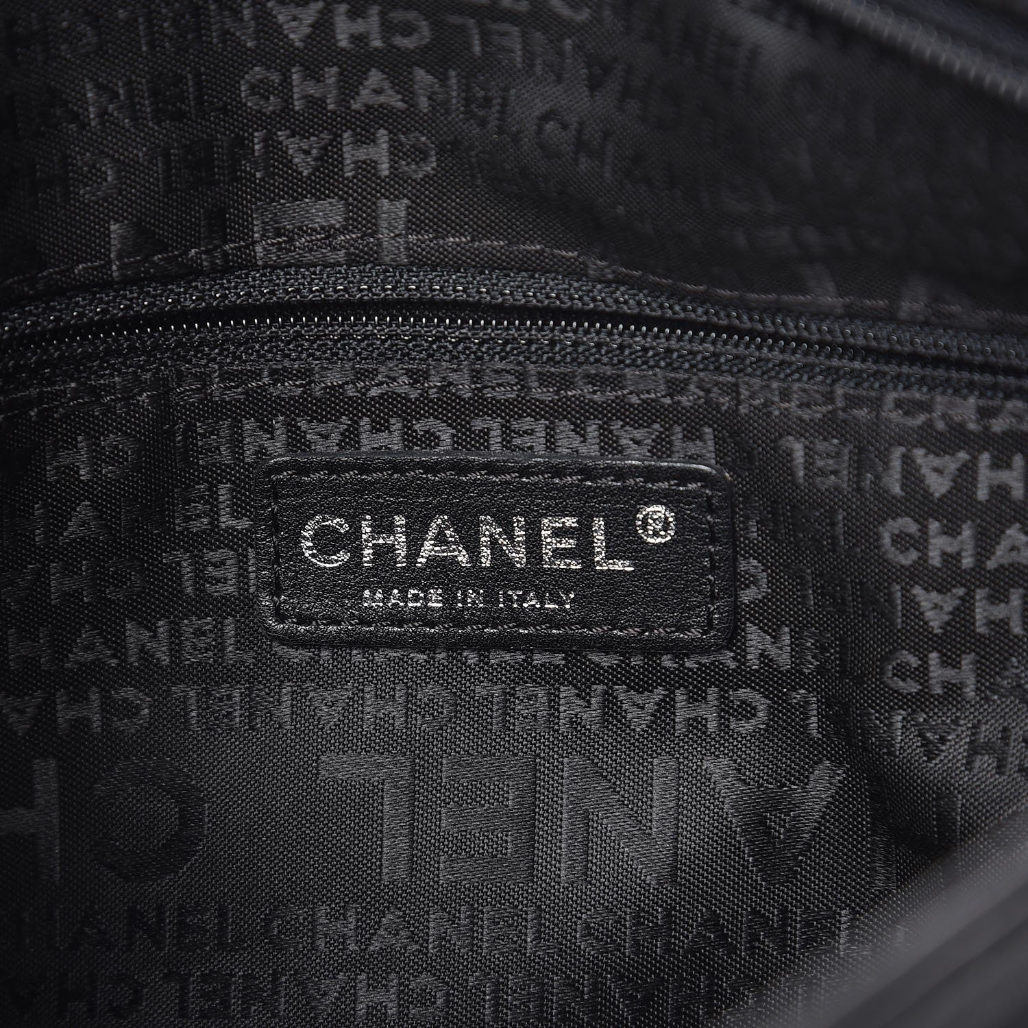 Chanel Lambskin Stitched Medium Ultimate Soft Tote Black 6 of 13