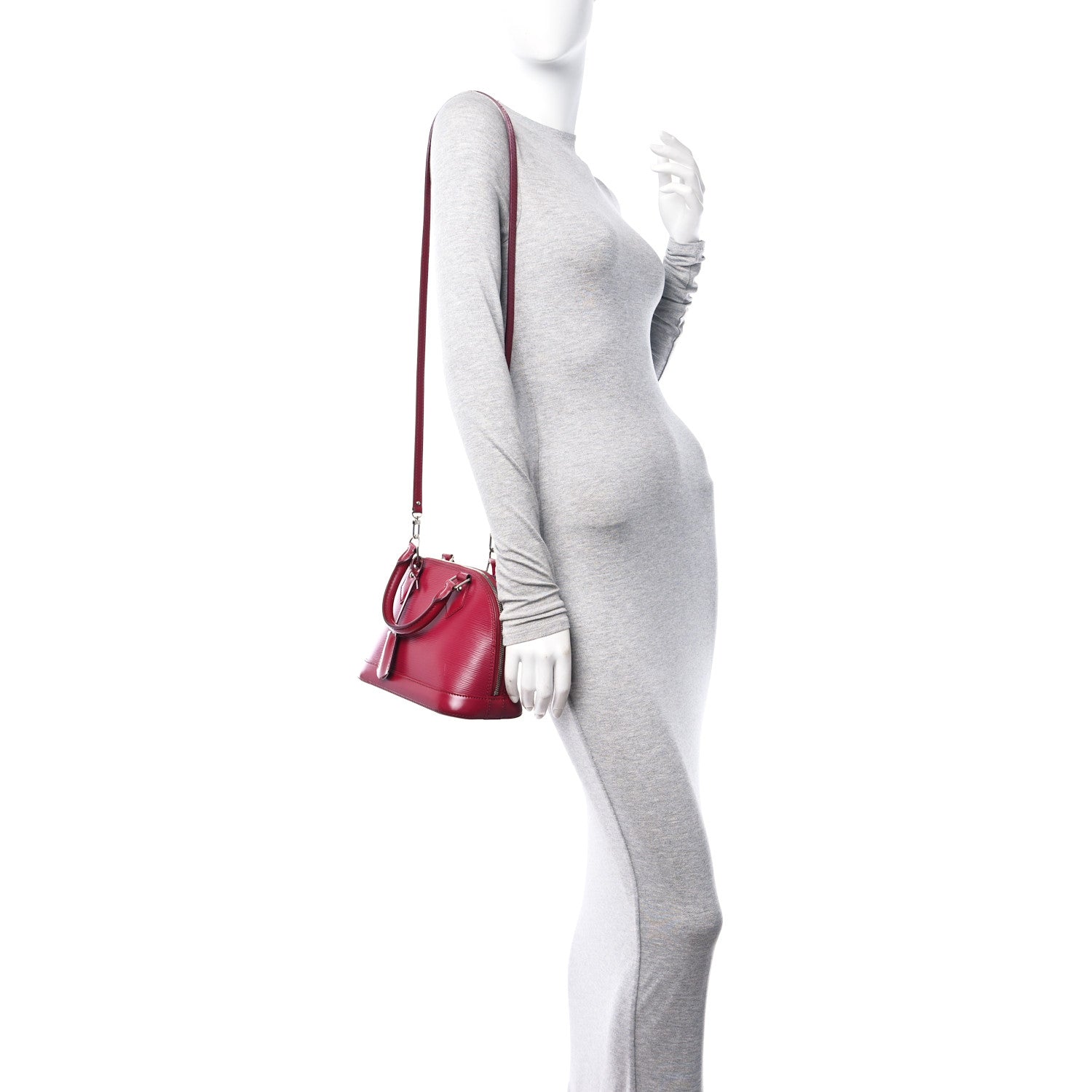 Louis Vuitton Epi Alma BB Fuchsia 2 of 12