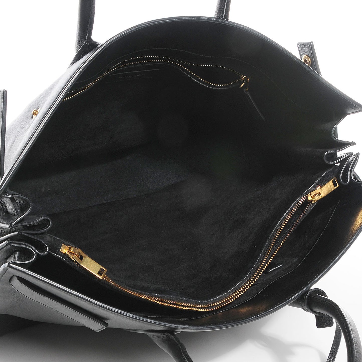 Calfskin Large Sac de Jour Carryall Black