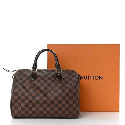 Louis Vuitton Damier Ebene Speedy 30 12 of 12
