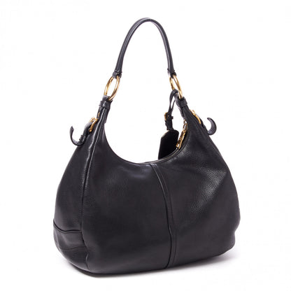 Prada Vitello Daino Hobo Black 2 of 9