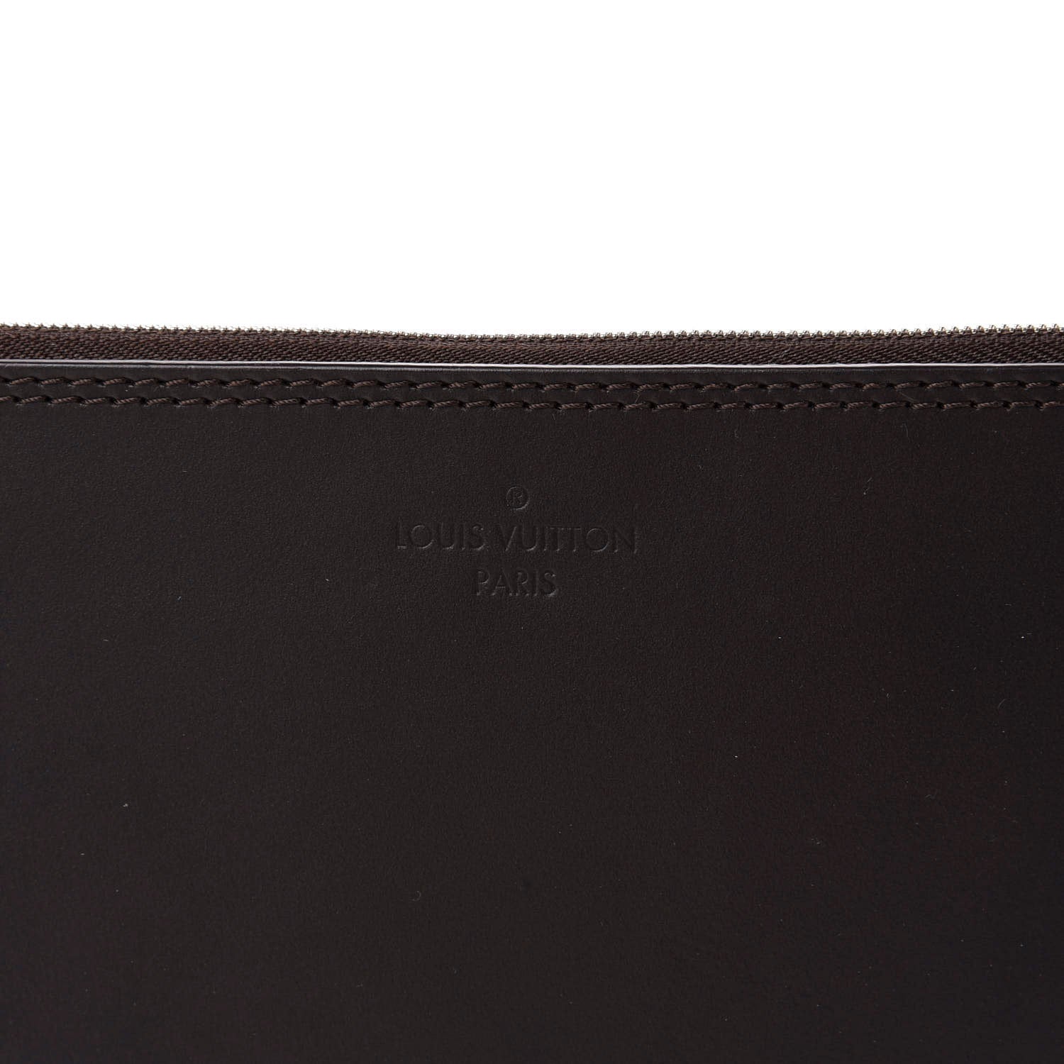 Louis Vuitton Calfskin Hina Pochette MM Brown 10 of 12