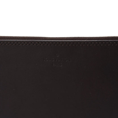 Louis Vuitton Calfskin Hina Pochette MM Brown 10 of 12