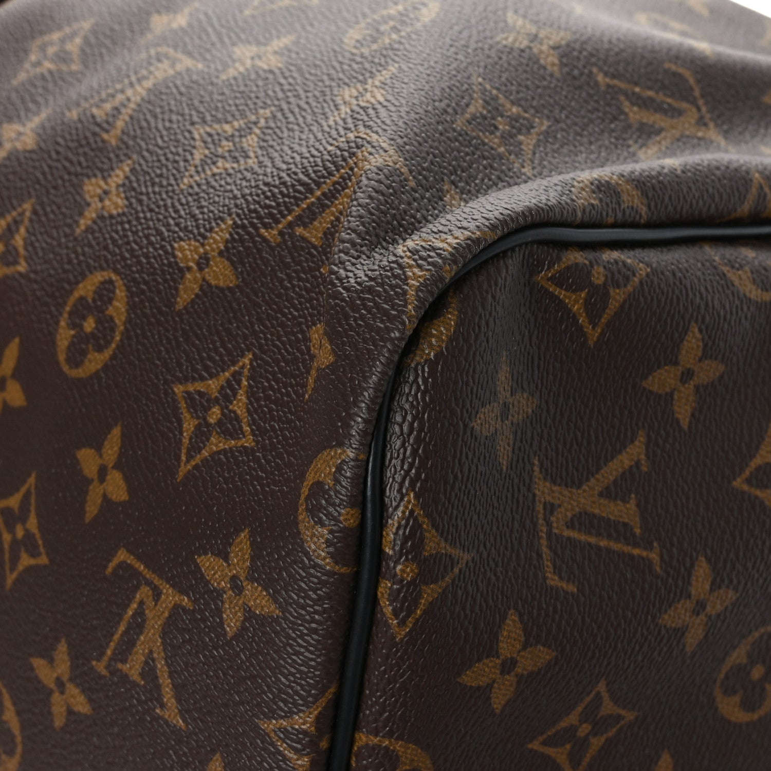 Louis Vuitton Monogram Macassar Keepall Bandouliere 55 10 of 10