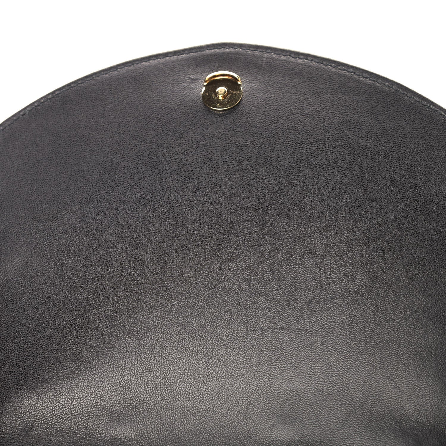 Saint Laurent Lambskin Chrissie Chain Shoulder Bag Black 11 of 12