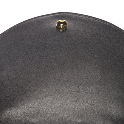 Saint Laurent Lambskin Chrissie Chain Shoulder Bag Black 11 of 12