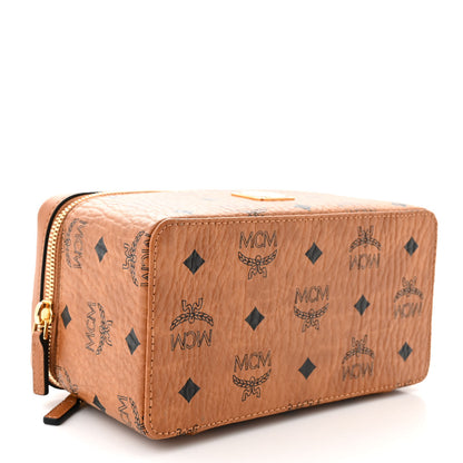 MCM Visetos Rockstar Vanity Case Cognac 4 of 9