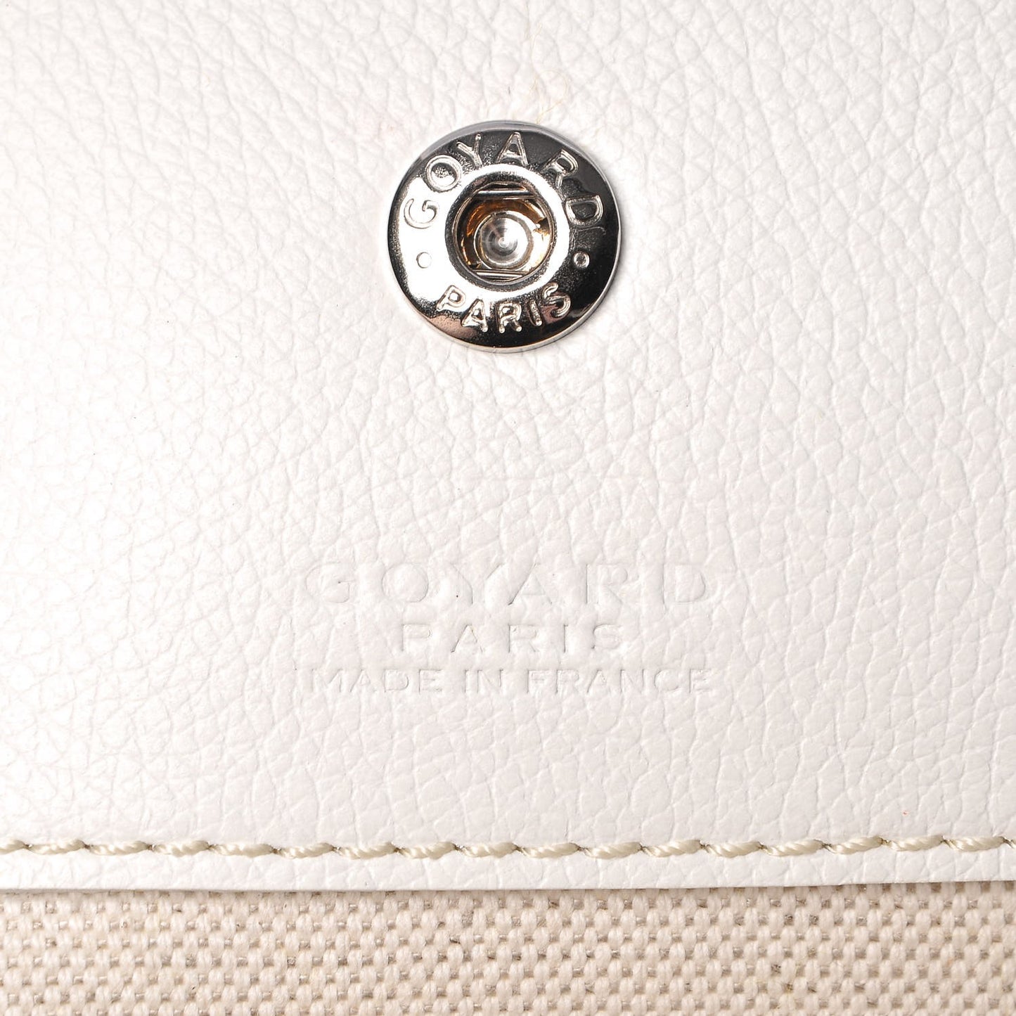 Goyardine Saint Louis PM White