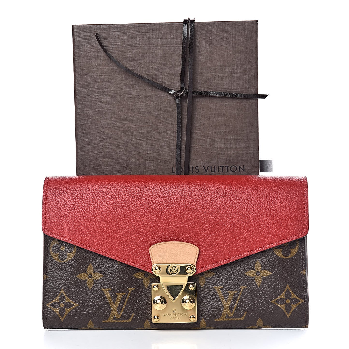 Monogram Pallas Wallet Cherry