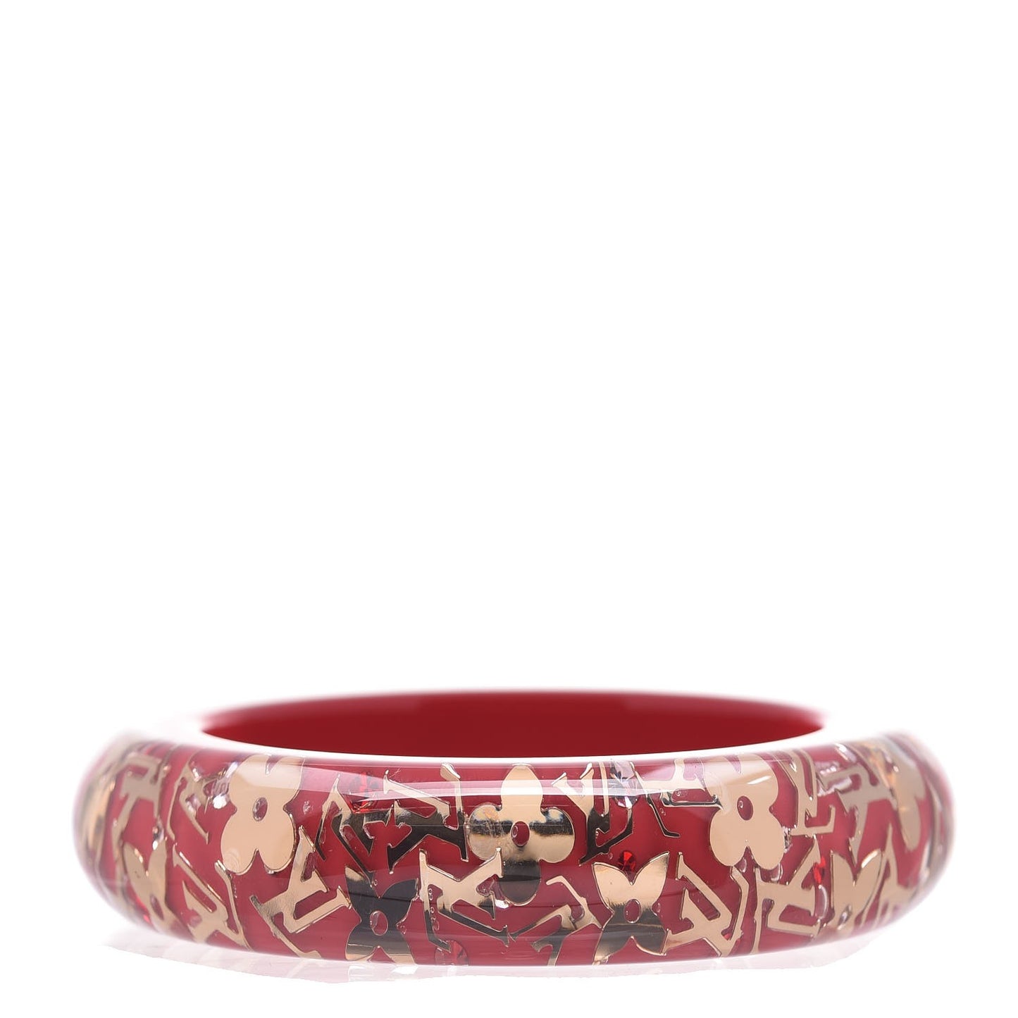 Resin Swarovski Medium Inclusion Bracelet GM Pomme D'Amour