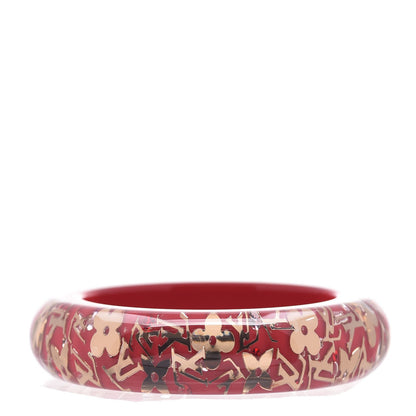 Louis Vuitton Resin Swarovski Medium Inclusion Bracelet GM Pomme D'Amour 3 of 3