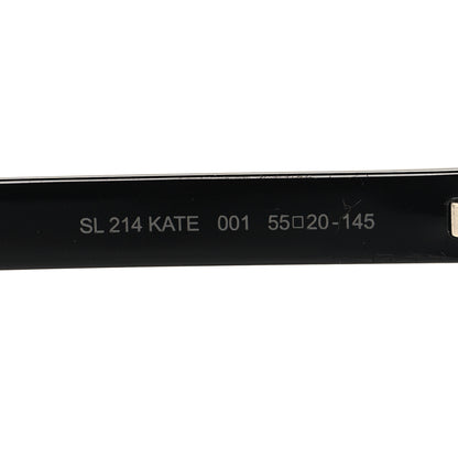 Saint Laurent New Wave SL214 Kate Cat Sunglasses Black 7 of 8