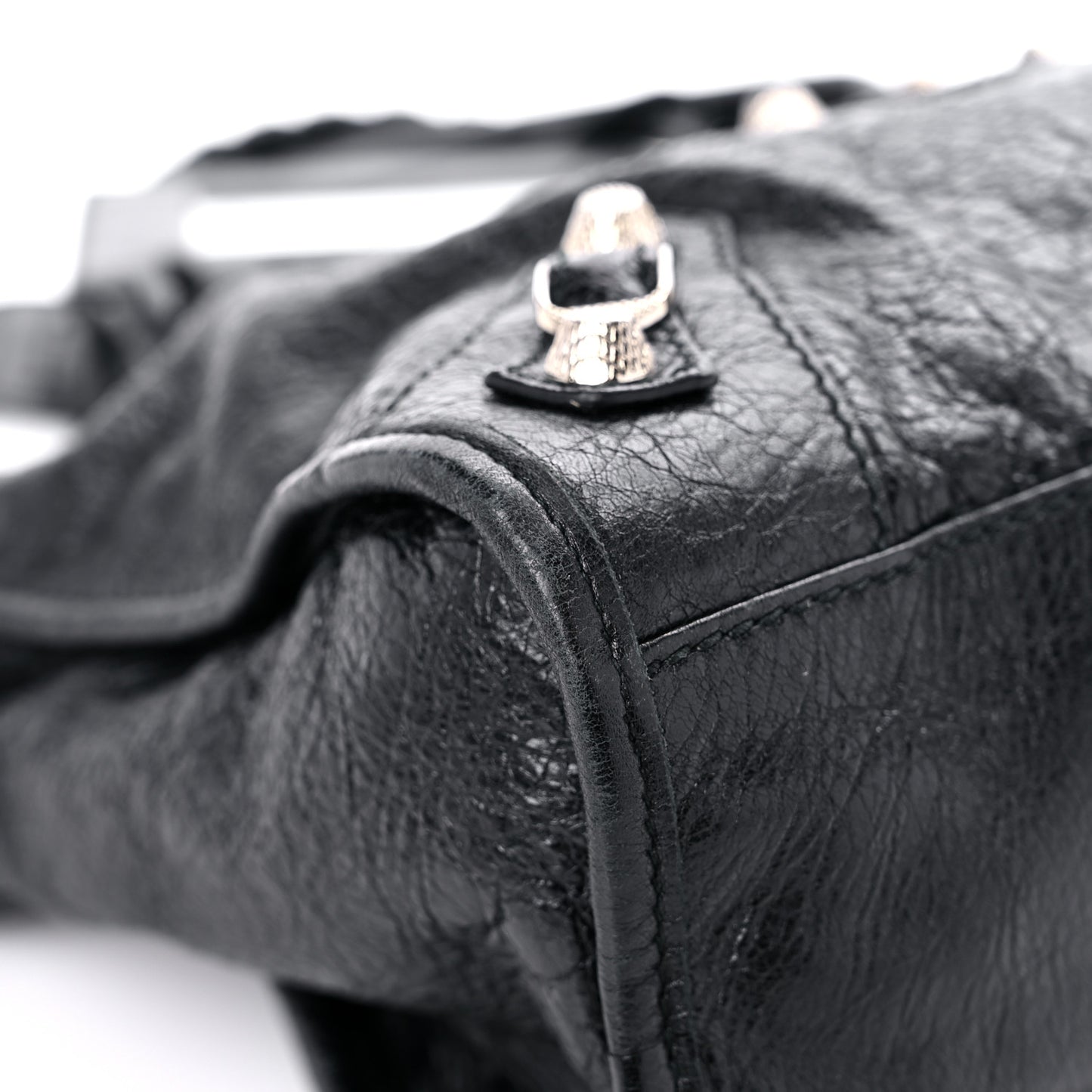 Agneau Giant 12 Silver Hardware City Black
