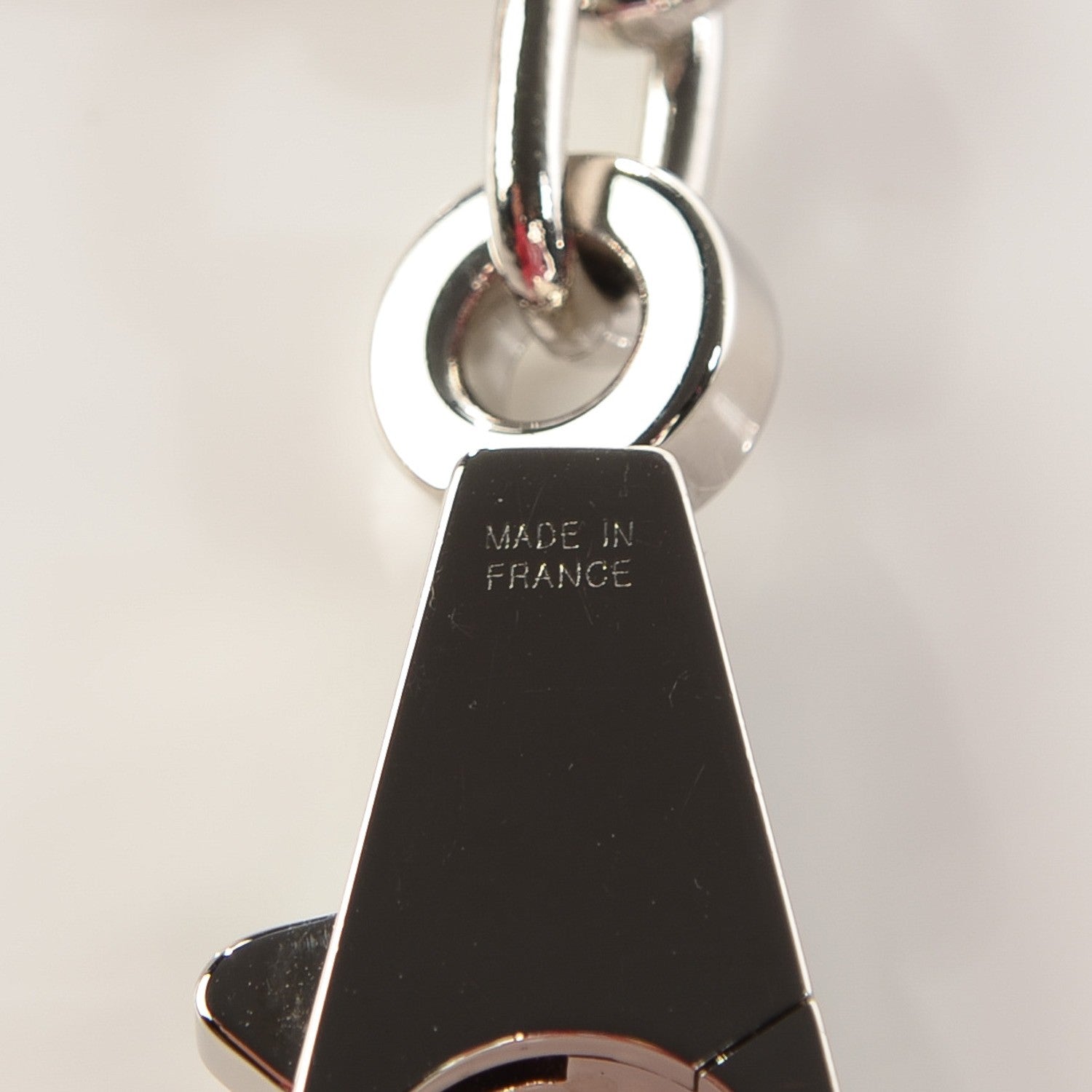 Hermes Palladium Breloque Bag Charm Silver 4 of 5