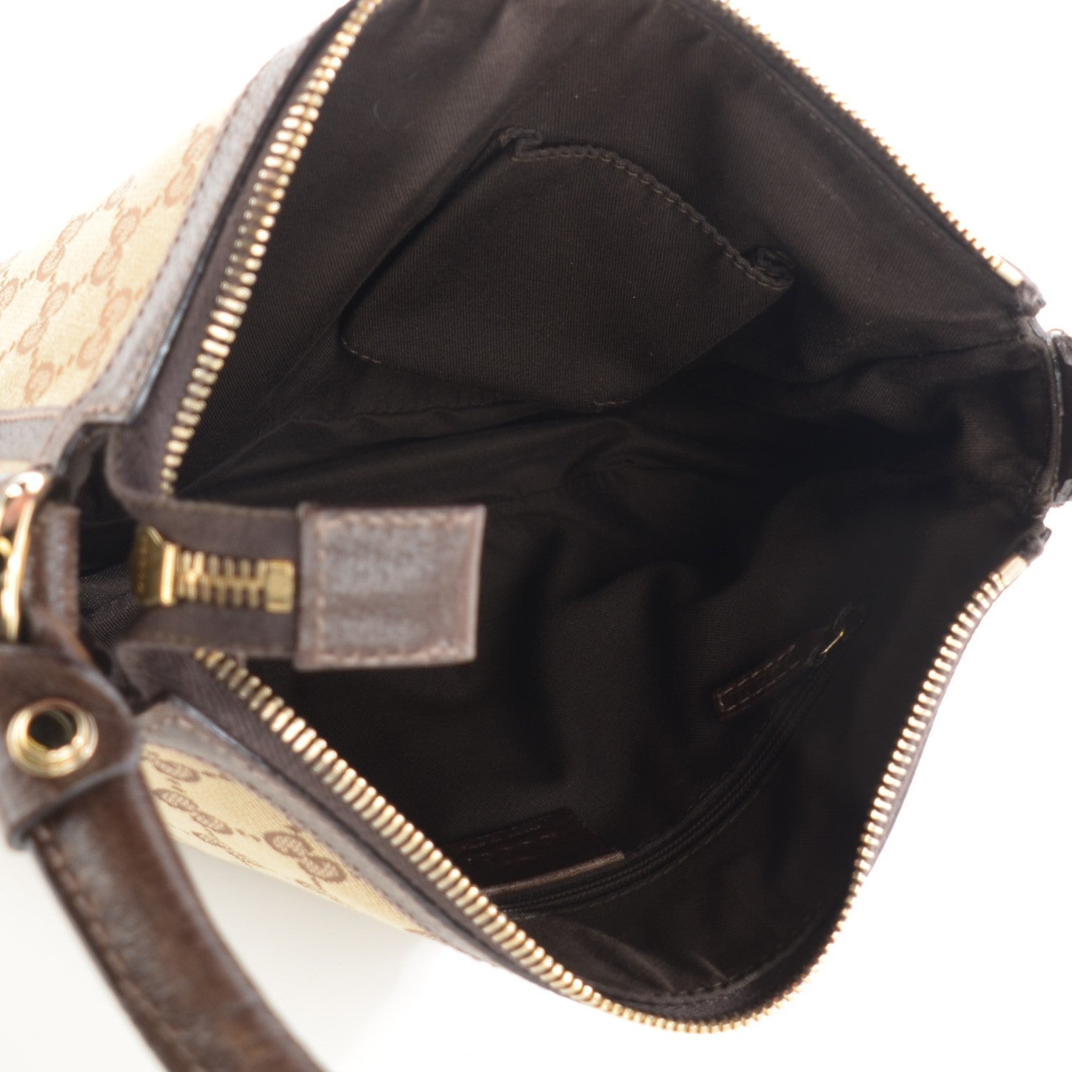 Gucci Monogram Abbey Shoulder Bag Dark Brown 7 of 7
