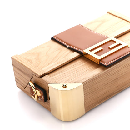 Fendi Wood Mini Baguette Trunk 9 of 10