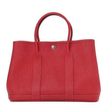 Hermes Vache Country Garden Party 30 TPM Rouge Piment 1 of 15