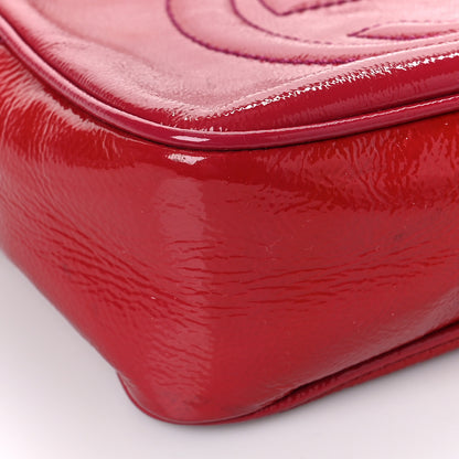 Gucci Vernice Naplack Small Soho Disco Bag Bright Bougainvillea 8 of 9