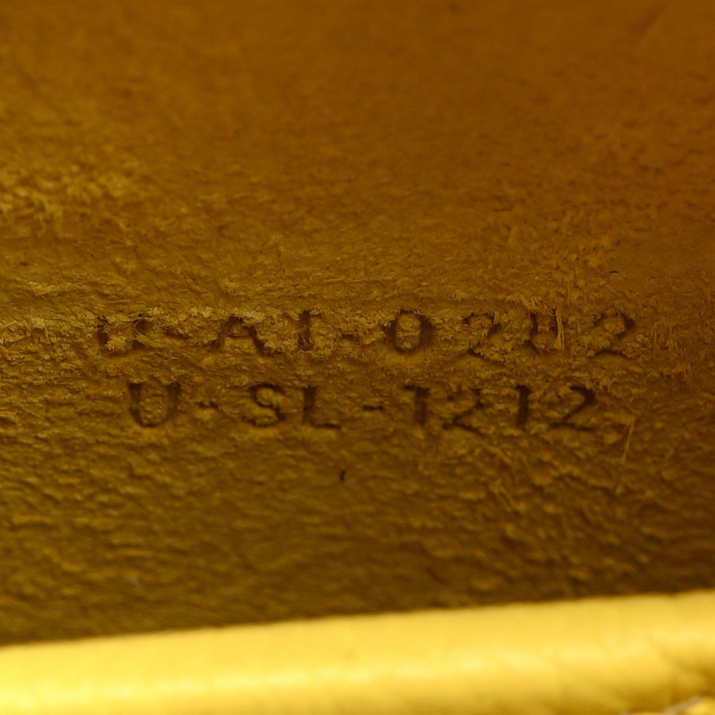 Drummed Calfskin Nano Luggage Acacia
