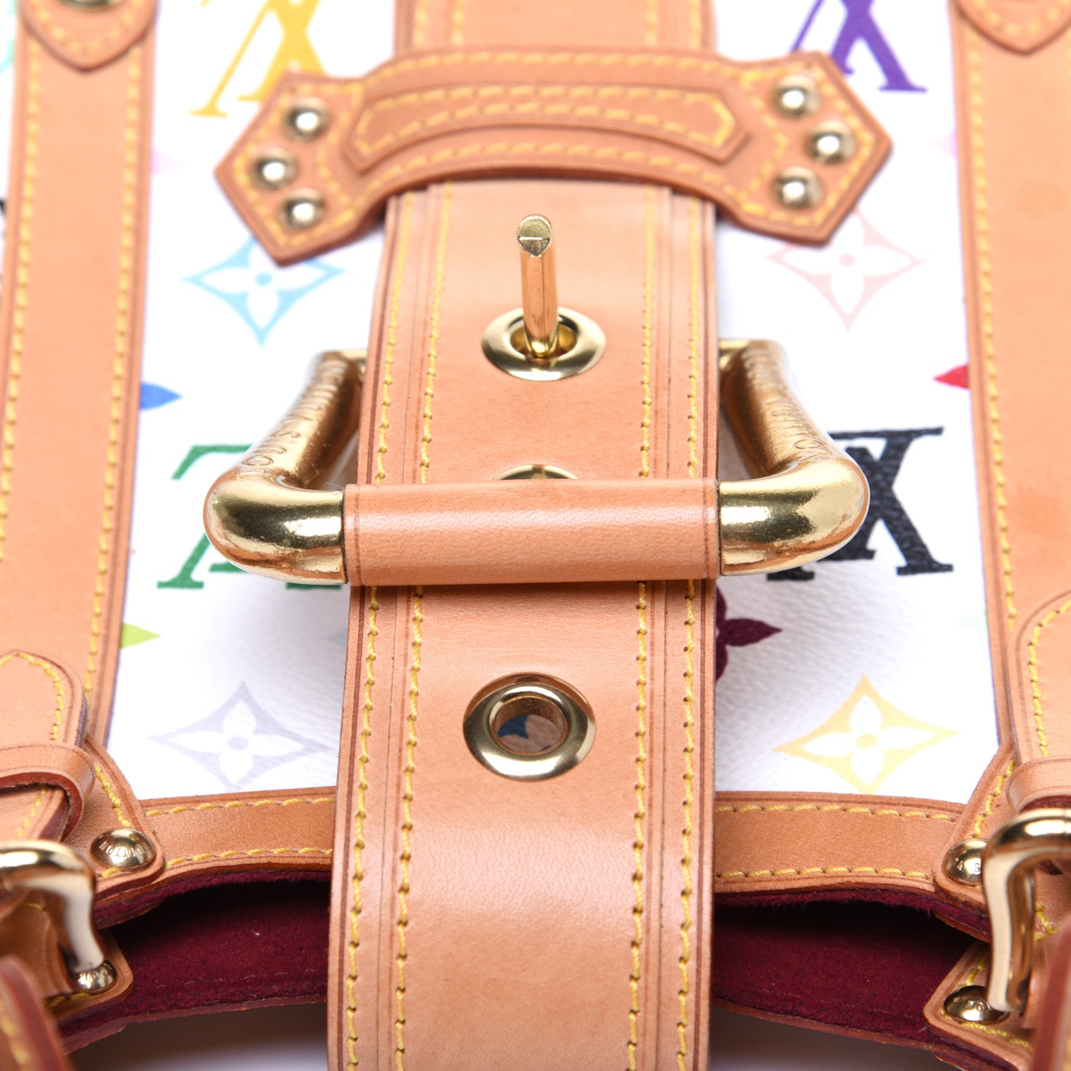 Louis Vuitton Monogram Multicolor Theda GM White 12 of 13