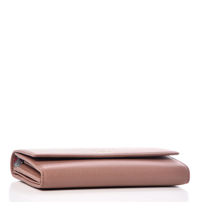 Gucci Dollar Calfskin Swing Continental Wallet Soft Pink 4 of 10