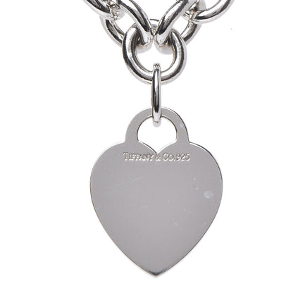 Tiffany Sterling Silver Heart Tag Necklace 5 of 6