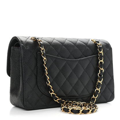Chanel Caviar Quilted Small Double Flap Black 2 of 10