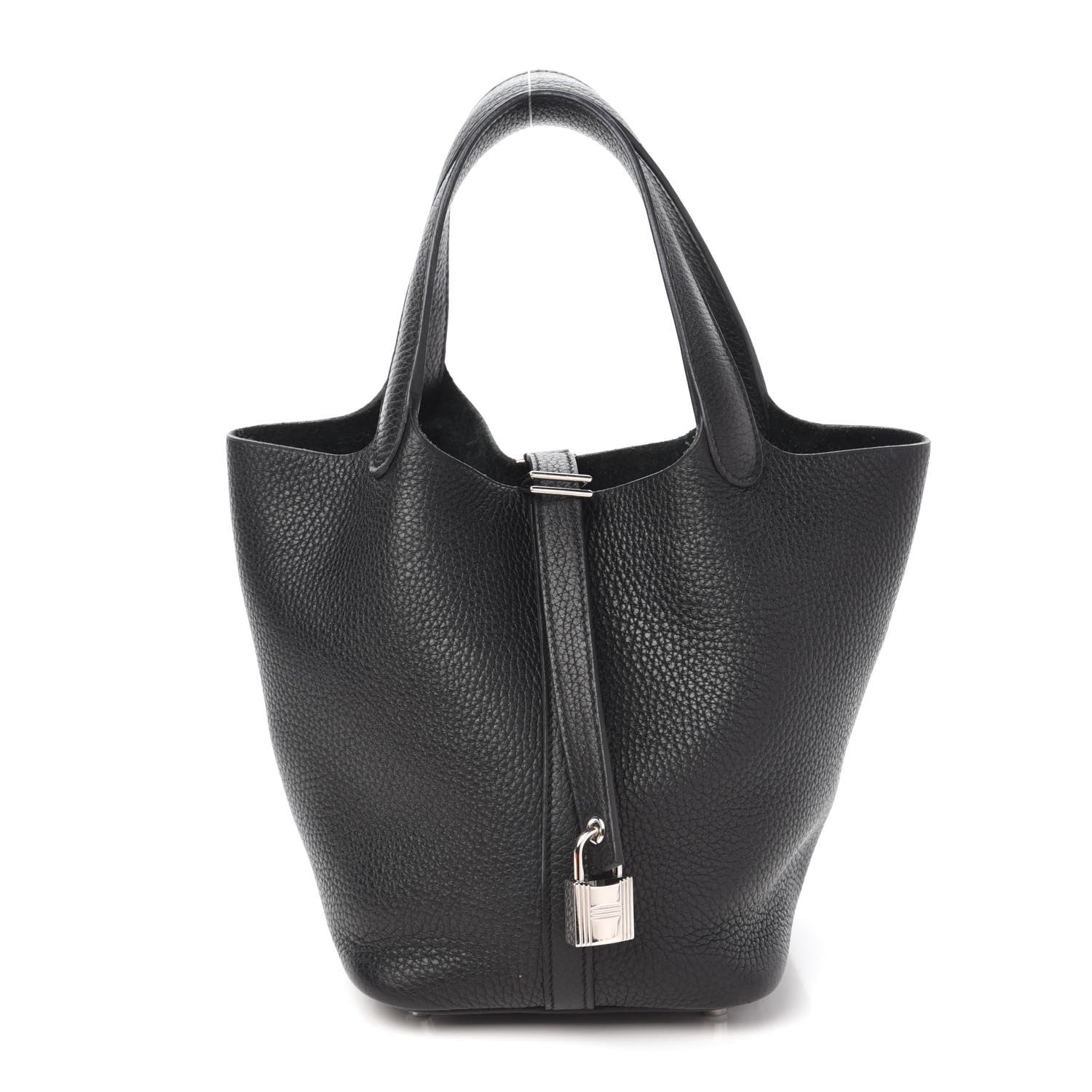 Hermes Taurillon Clemence Picotin Lock 18 PM Black 1 of 11