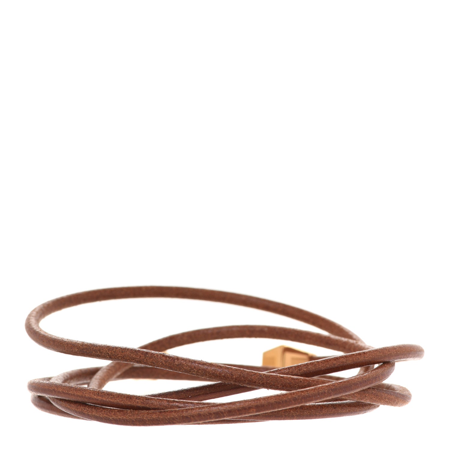 Hermes Natural Bridle Wrap Cord Bracelet 3 of 5