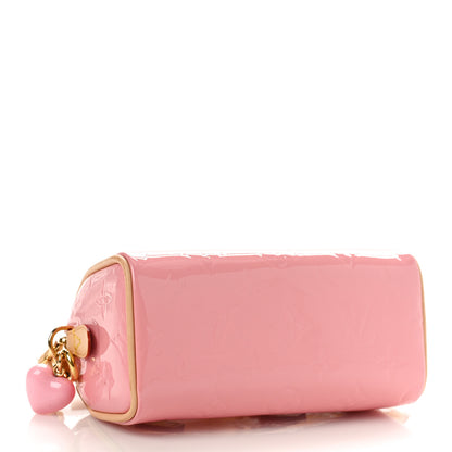Louis Vuitton Vernis Monogram Nano Speedy Mochi Pink 4 of 8