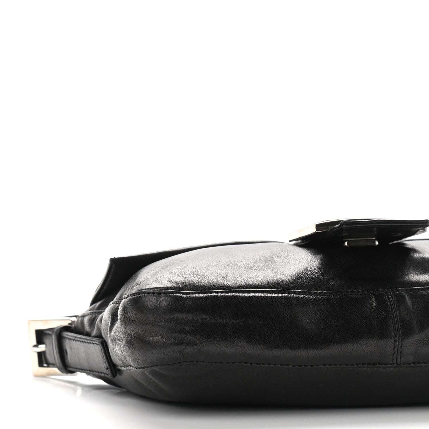 Fendi Lambskin Baguette Black 7 of 8