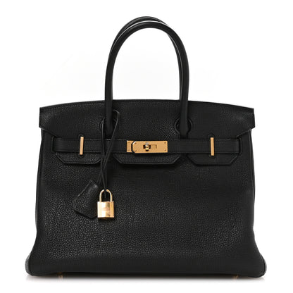 Hermes Togo BIRKIN 30 Black 1 of 11