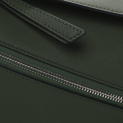 Loewe Calfskin Small Puzzle Bumbag Hunter Green 7 of 11