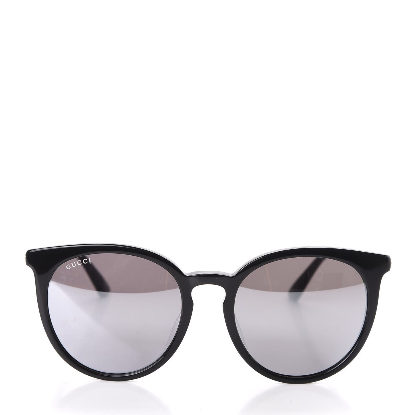 Acetate Round GG Sunglasses GG0064SK Black