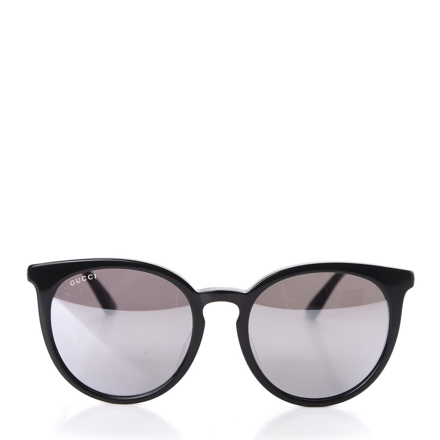 Gucci Acetate Round GG Sunglasses GG0064SK Black 2 of 7