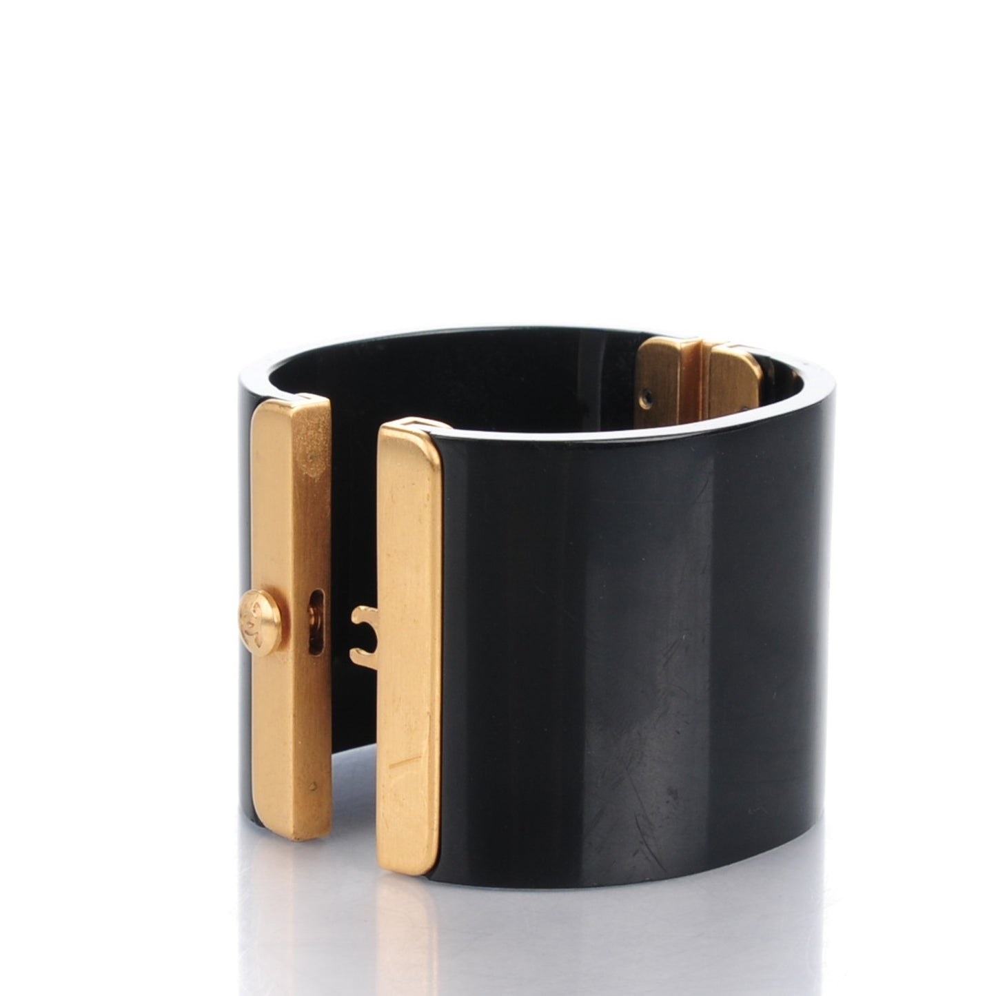 Resin CC Cuff Black Gold