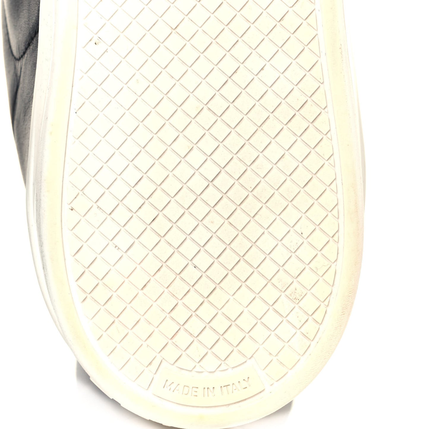 Calfskin Mens Sneakers 44 Black