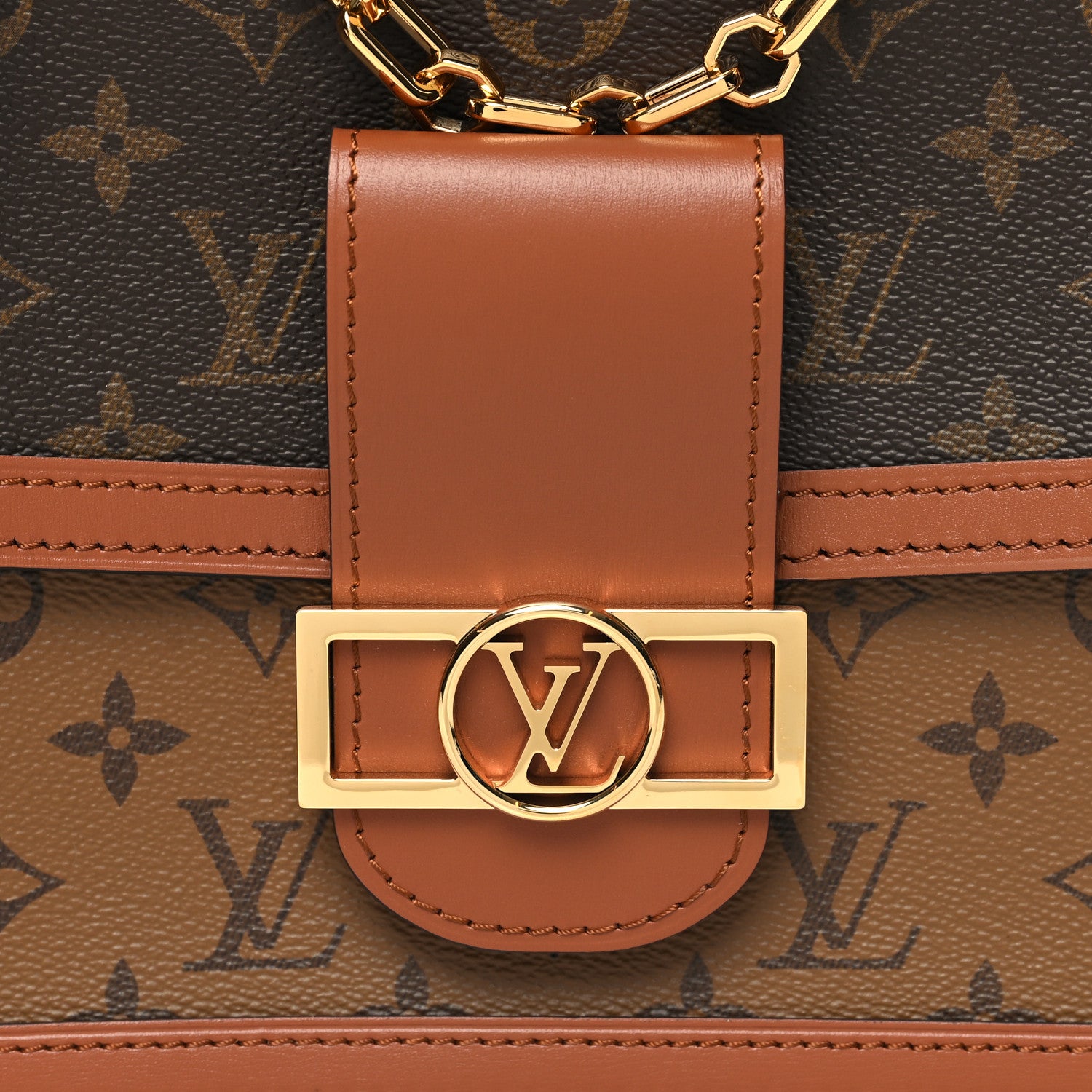 Louis Vuitton Reverse Monogram Dauphine MM 8 of 10