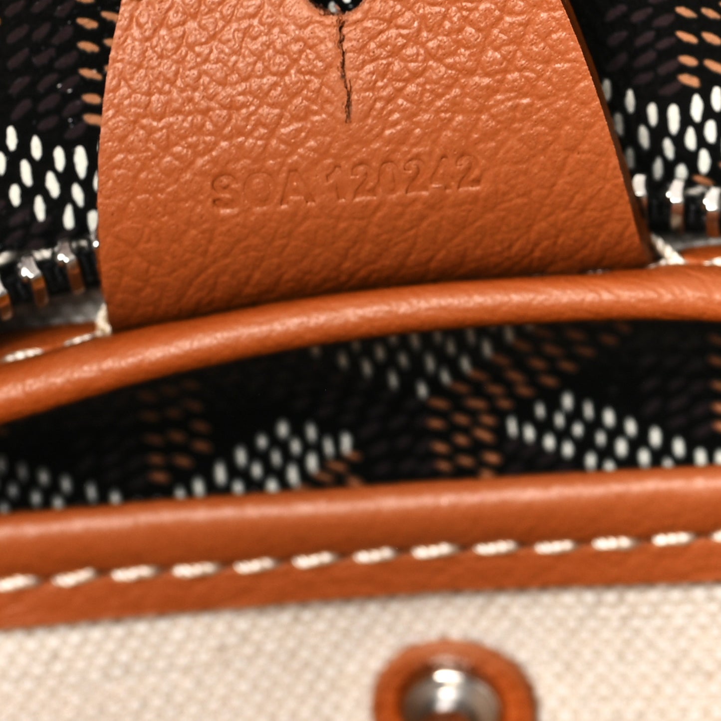 Goyardine Artois MM Black Gold