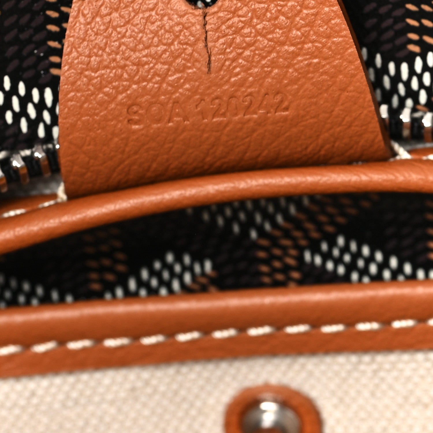 Goyard Goyardine Artois MM Black Gold 7 of 10