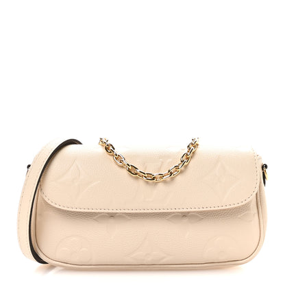 Louis Vuitton Empreinte Monogram Giant Ivy Wallet On Chain Cream 1 of 10