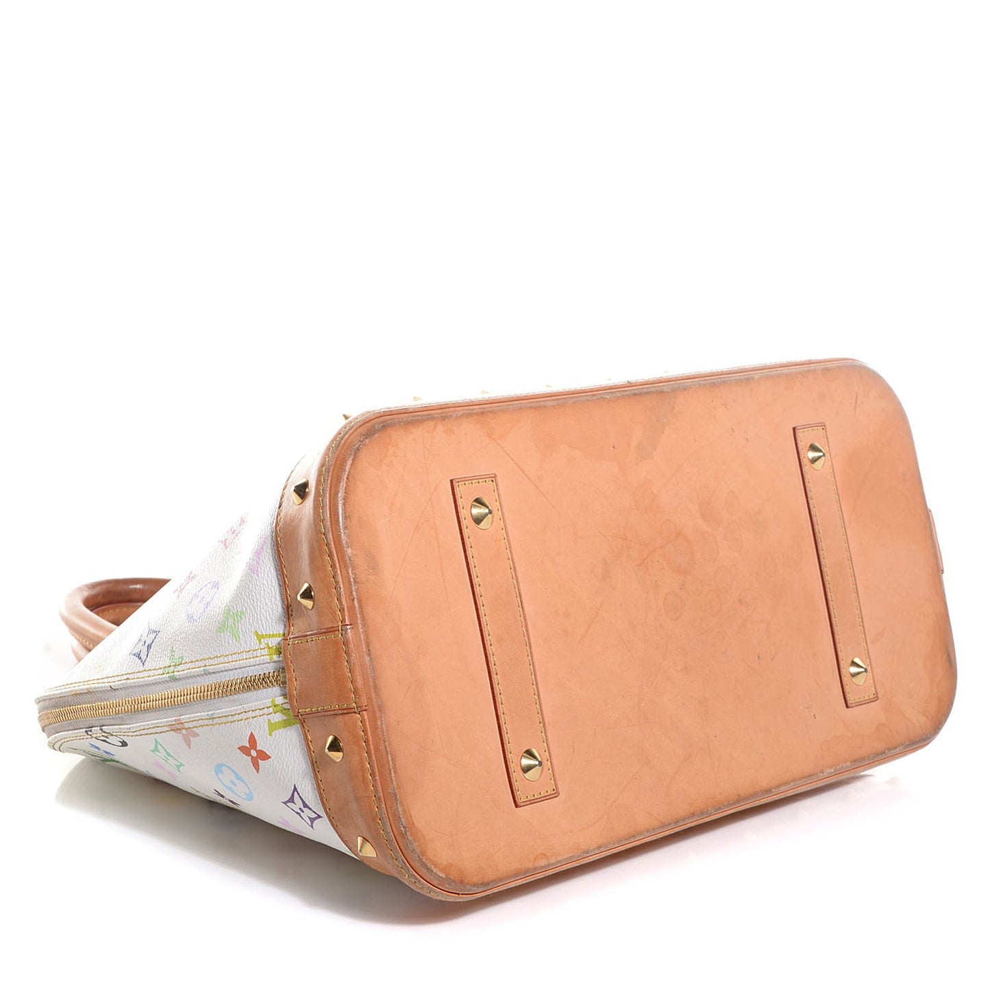 Monogram Multicolor Alma GM White