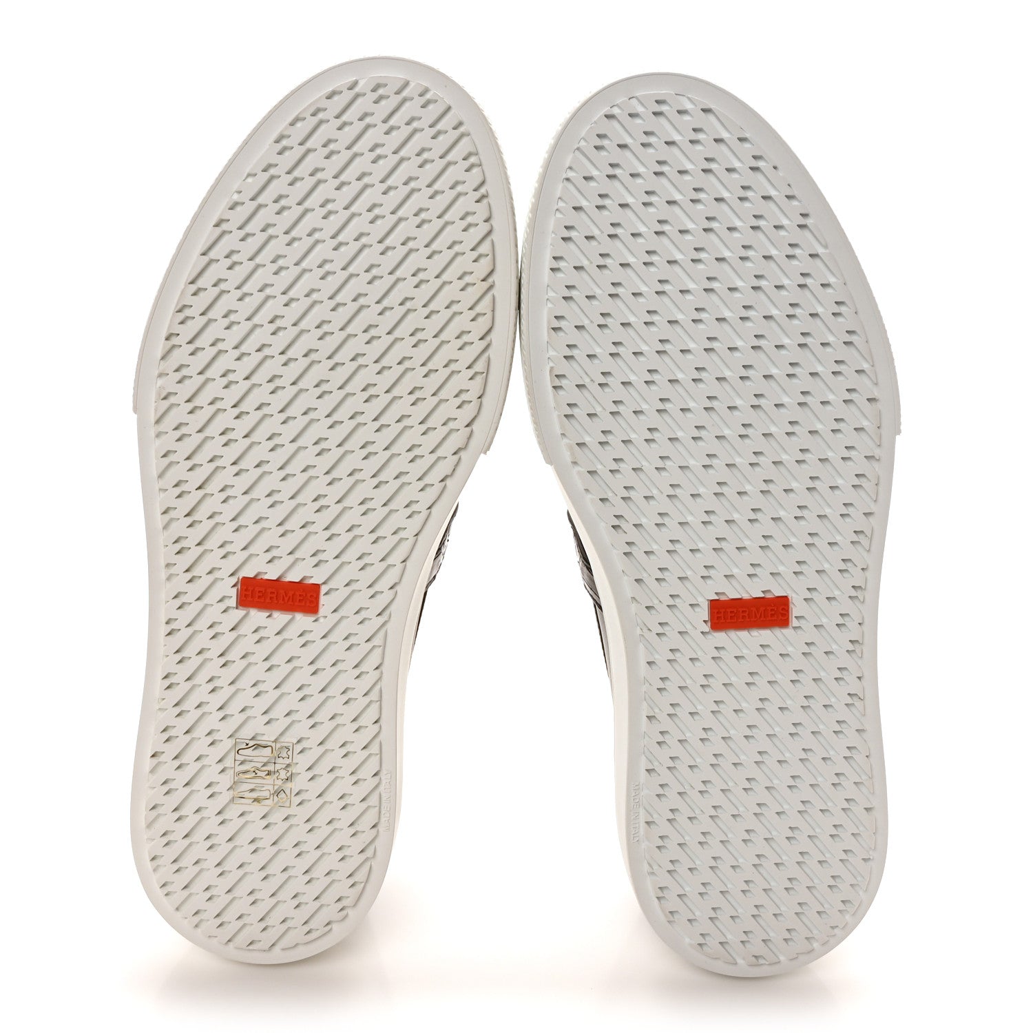 Hermes Calfskin Crocodile Game Slip On Sneakers 40 So Black 6 of 8